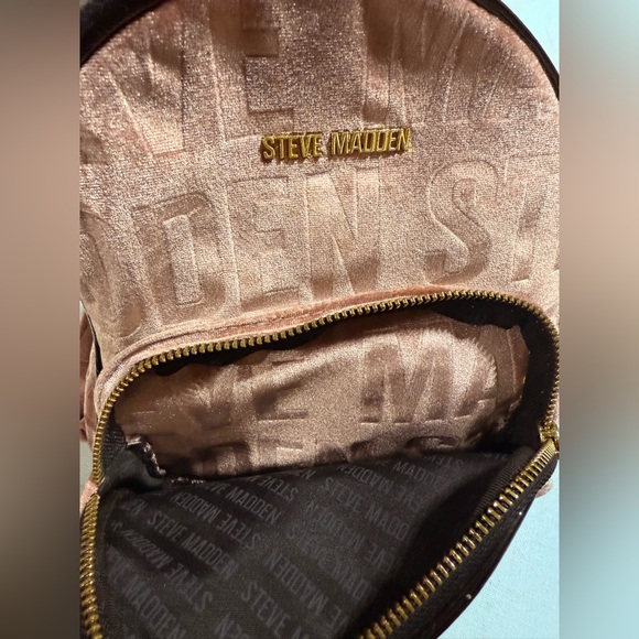 Steve Madden Mini Pink Backpack - Picture 5 of 10